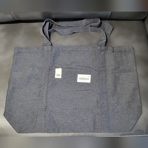 ZARA • BN • Unisex Street Style Reusable Shopping Bage • Large - Picture 4 of 6